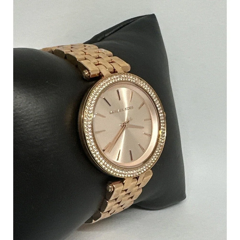 Michael Kors Darci MK3431 Women's Rose Gold Stainless Steel Analog Watch HME648